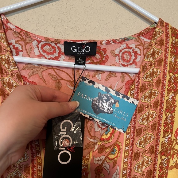 NWT Bohemian Floral Maxi Dress - Picture 5 of 8